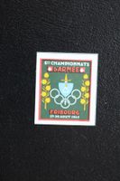 6. CHAMPIONNATS D`ARMEE  FRIBOURG 27 - 30 AOUT 1942 /geschn.